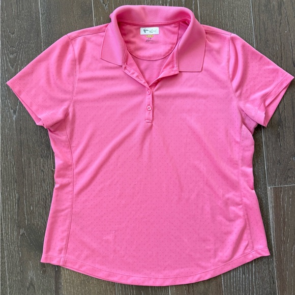 Pink Greg Norman Polo Golf Shirt for Women - Picture 1 of 6